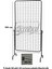 60 Adet Askı Çubuklu Spor Malzemeleri Ürün Standı - 90 x 190 cm Tel Pano Standı 5