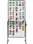 60 Adet Askı Çubuklu Hırdavat ve Nalburiye Ürün Standı - 90 x 190 cm Tel Pano Standı 3