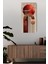 Mdf Dikdörtgen Saat 30X60 cm – Modern Uv Baskı Tasarım – 30X60 cm Uv Baskı– USD095 2