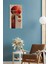 Mdf Dikdörtgen Saat 30X60 cm – Modern Uv Baskı Tasarım – 30X60 cm Uv Baskı– USD095 4