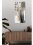 Modern Soyut Desenli Mdf Dikdörtgen Duvar Saati 30X60 cm Sessiz Mekanizmalı Uv Baskı – USD096 2