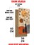 Dekoratif Mdf Dikdörtgen Duvar Saati – 30X60 cm Uv Baskı– USD101 5