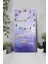 Mdf Dikdörtgen Duvar Saati – 30X60 Cm, Uv Baskı, Lila & Altın Yansımalar Temalı– USD093 6
