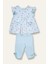 Kız Bebek Mercan Desenli Tayt Bluz Takım - Desenli 1