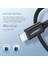 Type-C to Lightning 3A PD MFi Sertifikalı Hızlı Şarj Kablosu, 1 Metre, Siyah, 60751 4