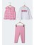 Kız Bebek Yelek Bluz ve Tayt 3'lü Takım 2
