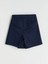 Lcw Kids Lacivert Basic Gabardin Kız Çocuk Şort Etek 4