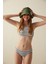 Çok Renkli Çizgili Natural Hipster Bikini Altı 2