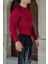 Basic Uzun Kollu Compression T-Shirt (Bordo) 2