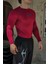 Cyber Bones - Uzun Kollu Compression T-Shirt (Bordo) 3