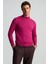 Merino Yünü Yarım Balıkçı Yaka Fuşya Triko 1