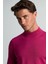 Merino Yünü Yarım Balıkçı Yaka Fuşya Triko 3