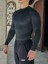 Basic Uzun Kollu Compression T-Shirt (Siyah) 1