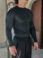 Basic Uzun Kollu Compression T-Shirt (Siyah) 2