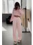 Pembe Barrel Fit Kadın Eşofman Altı MG2553 3