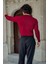 Basic Uzun Kollu Compression T-Shirt (Bordo) 3