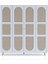 Bali Bohem - 4 Kapaklı Gardırop | Jüt Mdf Kapaklı Elbise Dolabı | 160CM -Beyaz 3