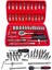 Cr-V Max 1/4 Cırcırlı 46 Parça Lokma Anahtar Takımı Bits Uç Seti Tam Set Germany 1