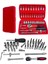 Cr-V Max 1/4 Cırcırlı 46 Parça Lokma Anahtar Takımı Bits Uç Seti Tam Set Germany 2