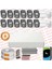 Hikvision 12'li Full Hd Güvenlik Kamerası Set 7/24 Renkli, Mikrofonlu, Olay Anında Bildirim 1