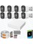 Hikvision Unv 8'li Full Hd Güvenlik Kamerası Set Gece Görüş, Mikrofon, Olay Anında Bildirim 1