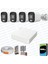 Unv Full Hd 4 Kamera Renkli Gece Görüş Mikrofonlu Olay Anında Bildirim 1