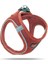 Air-Mesh Harness Köpek Göğüs Tasması XLarge Bordo 10