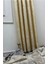 Nivemeshome Bade V_101 Gold 1/3 Sık Pileli Fon Perde Apm 8