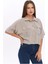 Viskon Kumaş Bej Kadın Gömlek 5