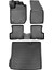 Dacia Duster 4x2 3D Paspas 3D Bagaj Havuzu 2018 Sonrası Siyah Set 1