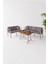 Bahçe Takımı, Balkon Mobilyası, 2+3+Masa, Kafe Koltuğu, Minimalist Tasarım 1