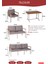 Bahçe Takımı, Balkon Mobilyası, 2+3+Masa, Kafe Koltuğu, Minimalist Tasarım 4