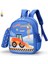 Okul Çantası Küçük Çocuk 3-5-6 Yaş Bebek Sırt Çantası Mühendislik Aracı Araba Sırt Çantası (Yurt Dışından) 1