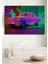 Neon Rüyalar Klasik Araba Modern Sanat Ev/işyeri/ofis/salon Ahşap Dekoratif Kare Tablo 1