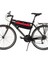Sem Çanta Bikepacking Kadro Altı Çanta - L - Kırmızı 4