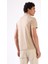 Bej Erkek Slim Fit Jakarlı Polo Yaka T-shirt 9