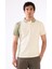 Yeşil Erkek Slim Fit Desenli Polo Yaka T-shirt 7