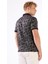 Siyah Erkek Slim Fit Desenli Polo Yaka Tshirt - 105244 9