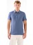 İndigo Erkek Slim Fit Jakarlı Polo Yaka T-shirt 6