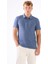 İndigo Erkek Slim Fit Jakarlı Polo Yaka T-shirt 7