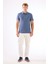 İndigo Erkek Slim Fit Jakarlı Polo Yaka T-shirt 9