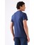 Lacivert Erkek Slim Fit Desenli Polo Yaka T-shirt 9