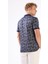 Lacivert Erkek Slim Fit Desenli Polo Yaka Tshirt - 105239 9