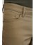 Erkek Yeşil Slim Fit Dar Kesim Pamuklu 5 Cep Esnek Rahat Pantolon 3