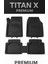 Dacia Duster 2009-2017 4x2 3D Havuzlu Oto Paspas Titan x 2