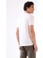 Beyaz Erkek Slim Fit Düz Düğmeli O Yaka Triko 7