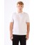 Beyaz Erkek Slim Fit Balıksırtı Desenli Polo Yaka Triko 6