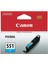 CLI-551C Cyan Mavi Mürekkep Kartuş IP7250 MX925 2