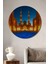 Muhteşem Cami Gece Işıltısı Dekoratif Ahşap Ev/işyeri/ofis Yuvarlak Tablo 1