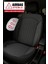 Fiat Doblo (Facelift 2015) 1.6 (105 Hp) Multijet 2019 Uyumlu Moka Plas Serisi Siyah Oto Kılıfı Tam Set 3